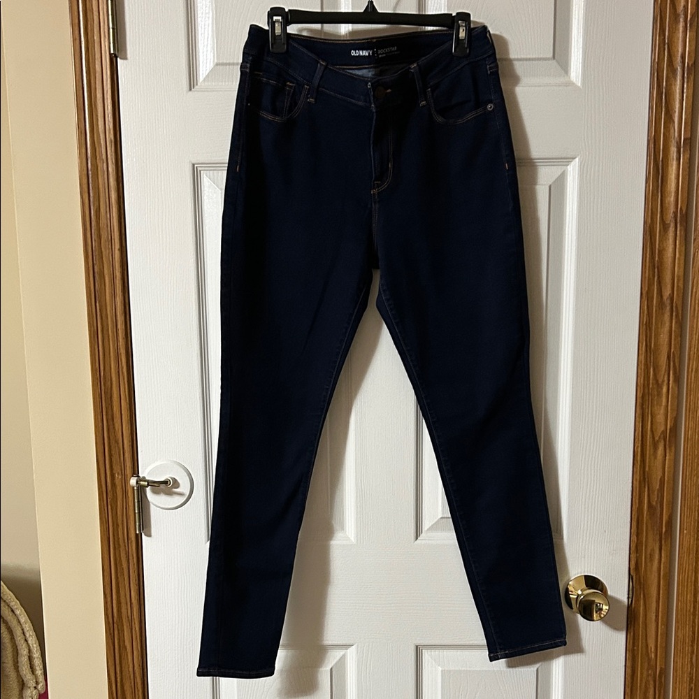 Old Navy Women's Dark Indigo Skinny Jeans